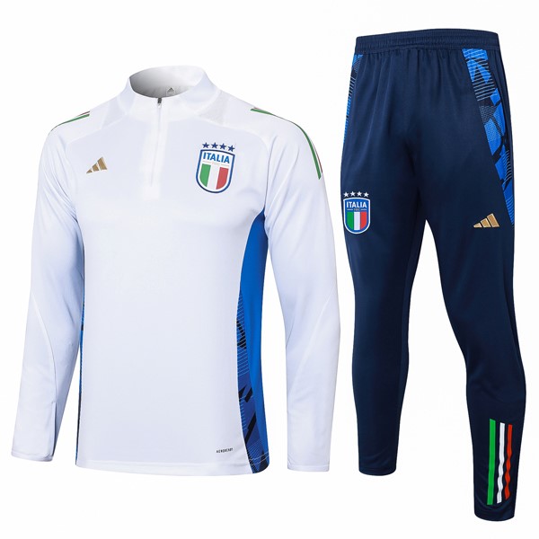 Sudadera De Training Italia 2024-2025 Blanco 3